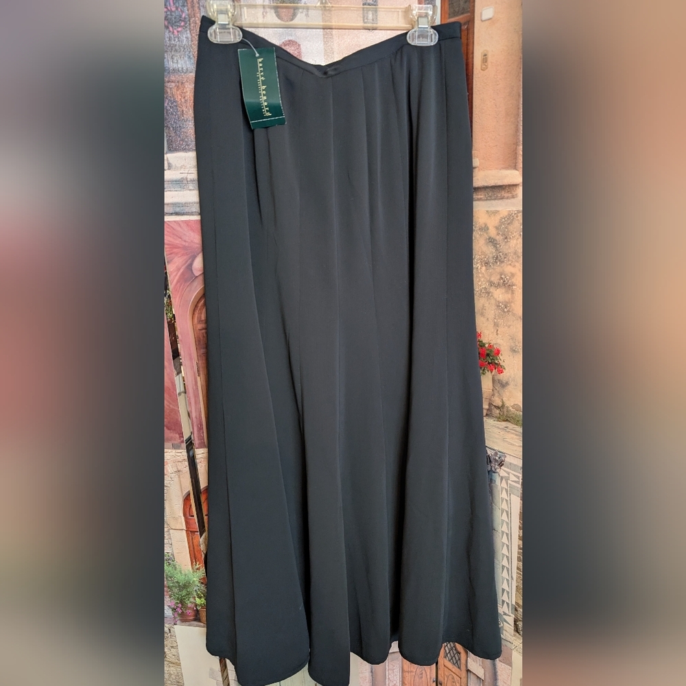 Harve Benard Black Maxi Skirt